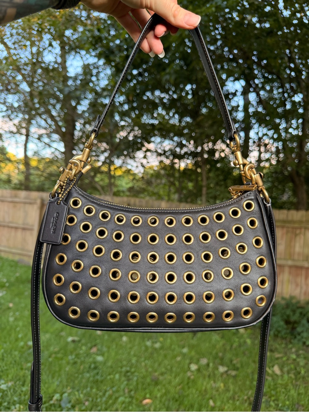 Coach Grommet Terri Bag